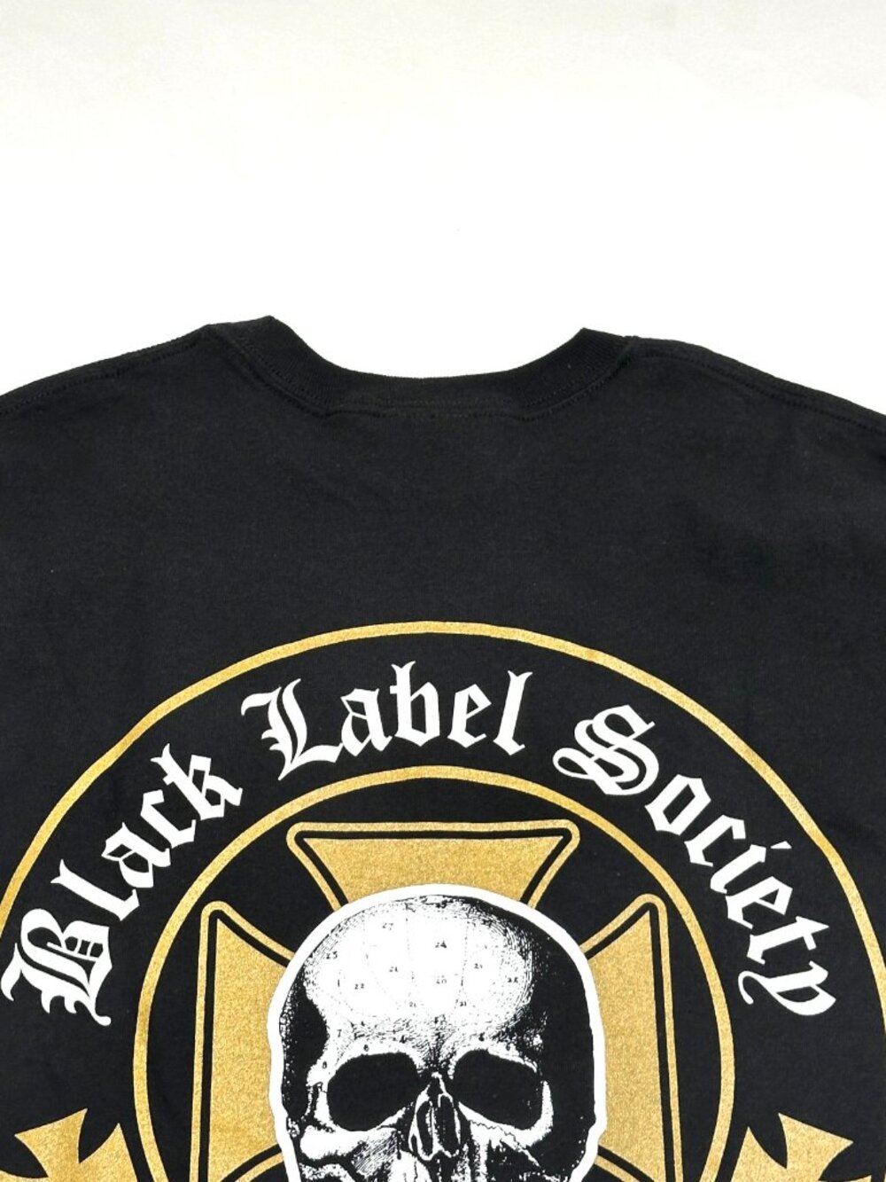 Black Label Society SDMF Skull Graphic Band T Shirt Mens Large Hanes Heavyweight - Picture 14 of 16